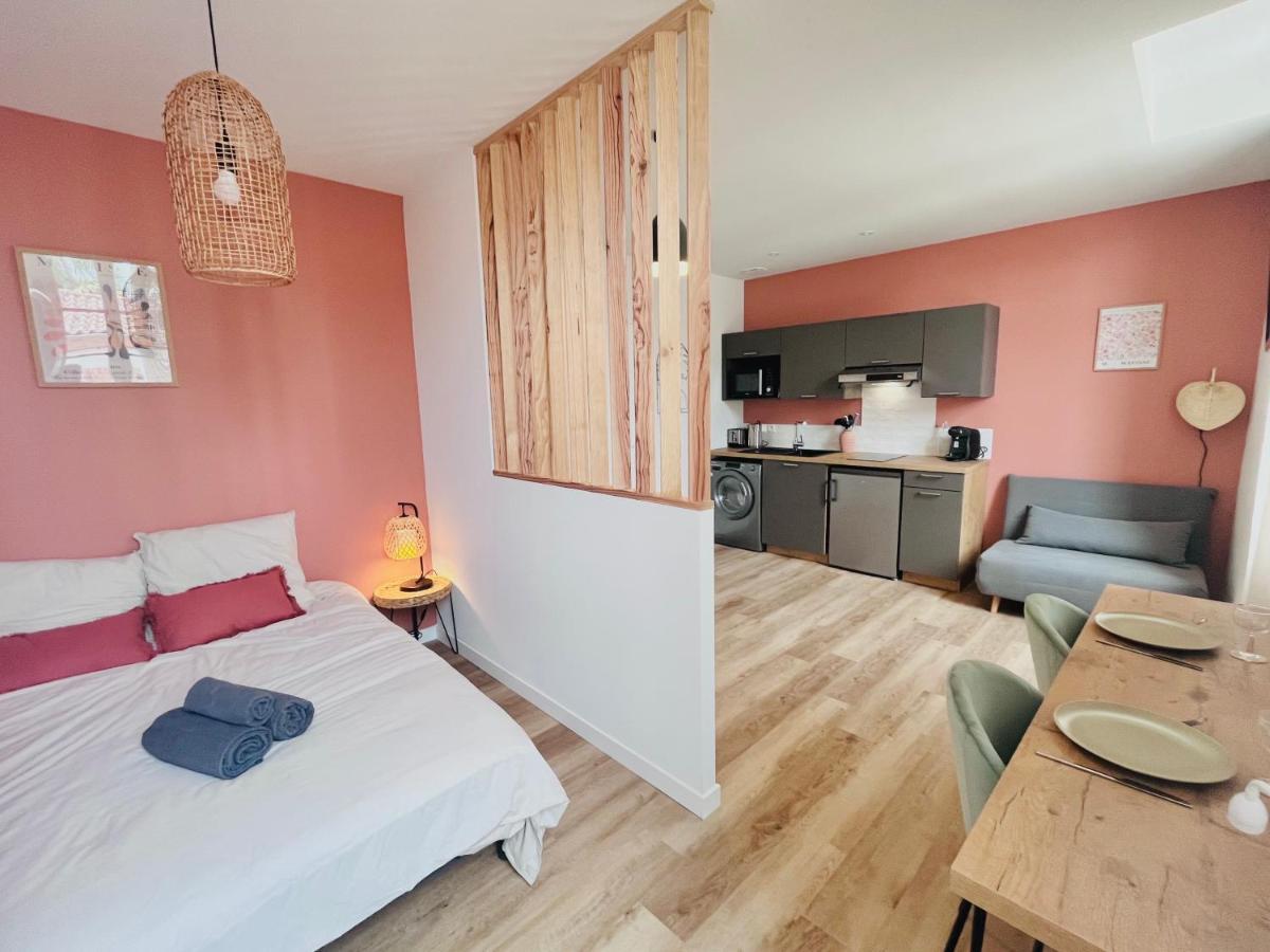 Le Quai 3 - Studio Neuf Lumineux Calme - Clim - Wifi - Gare A 200M Agen Dış mekan fotoğraf